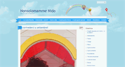 Desktop Screenshot of nonsolomamme-nido.it