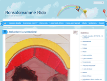 Tablet Screenshot of nonsolomamme-nido.it